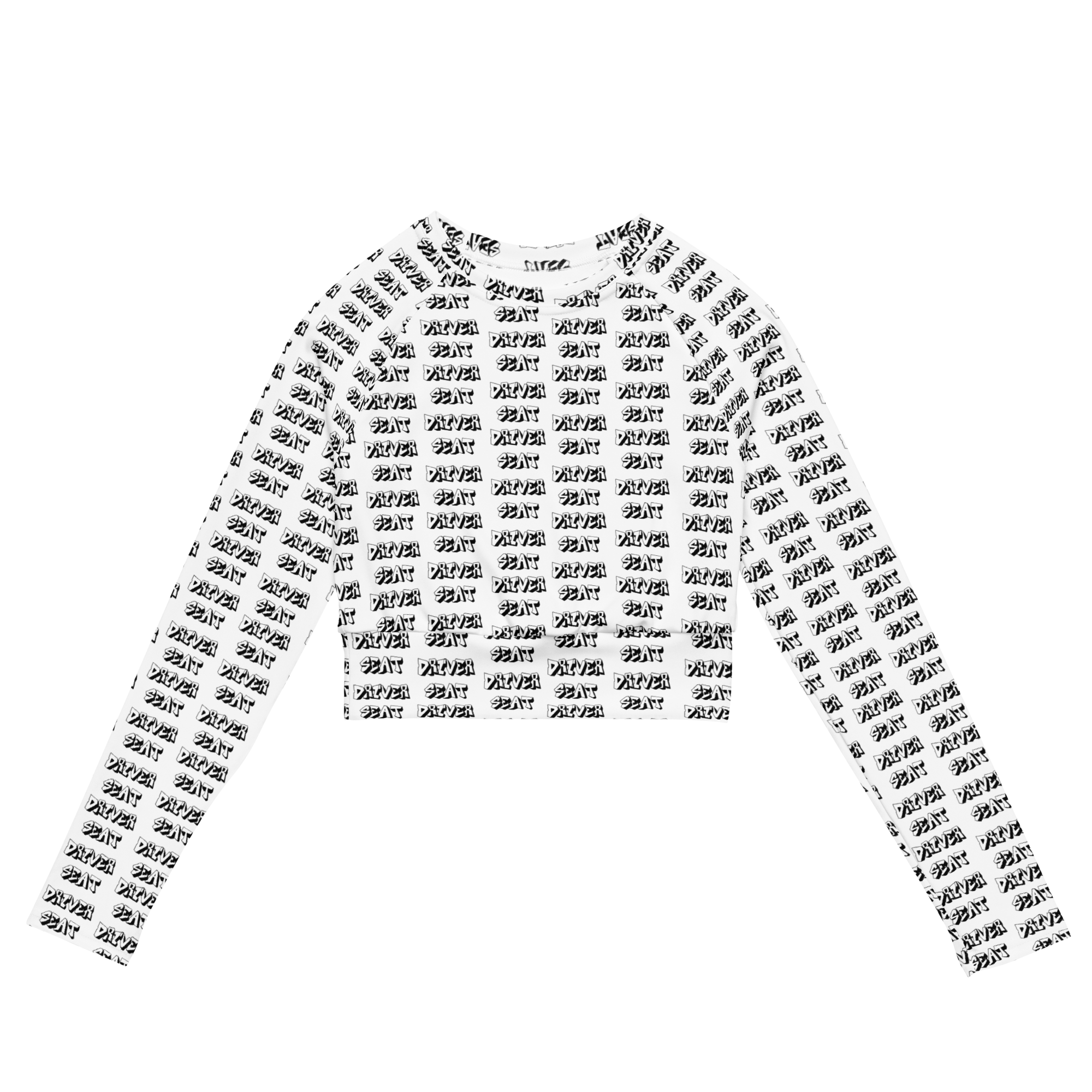 Buy Long Sleeve Crop Top White Online