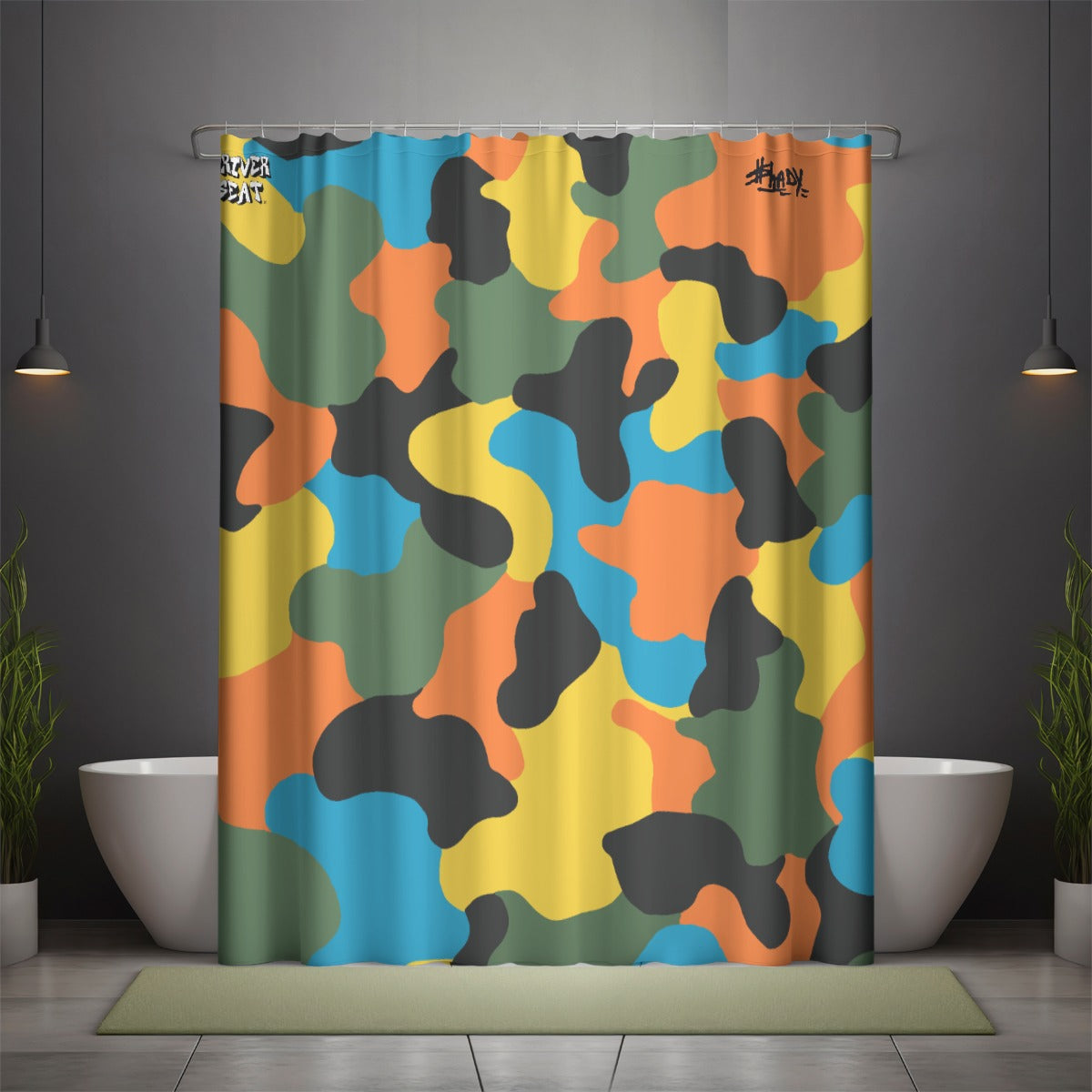 Camo Shower Curtain