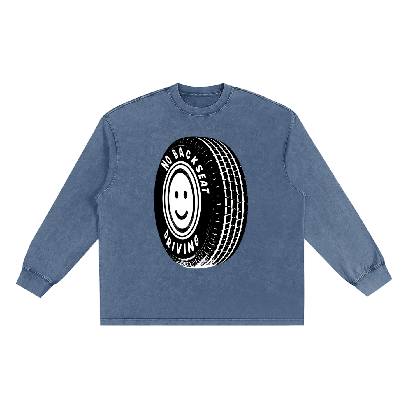 Tire Washed Long Sleeve T-Shirt