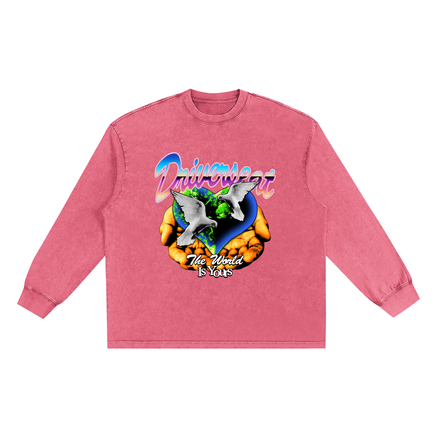 Who's World Washed Long Sleeve T-shirt