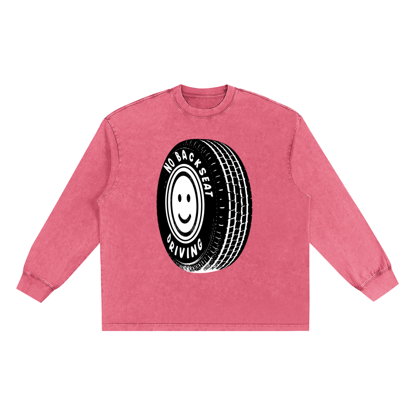 Tire Washed Long Sleeve T-Shirt