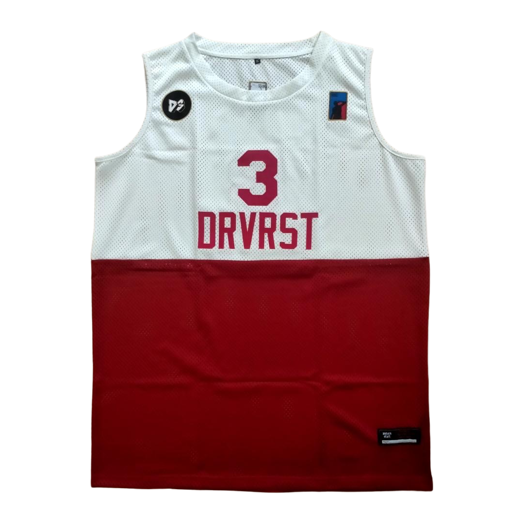 '65 Jersey - White/Red