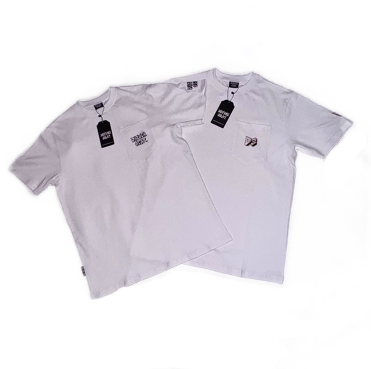 Essential Pocket Tee   (2 pack) - White